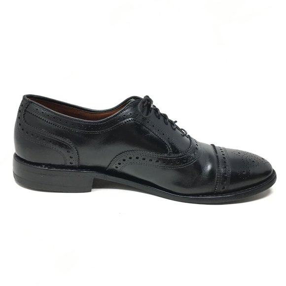 Allen Edmonds Strand Oxfords Shoes Size 10.5 Black main image 8
